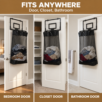 Basketball Laundry Hamper – Over the Door